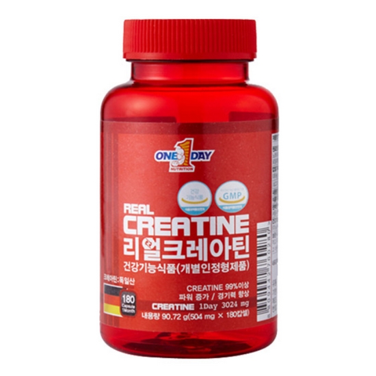 원데이뉴트리션 리얼 크레아틴 505mg 180캡슐