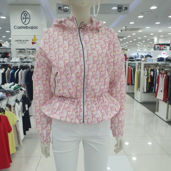 까스텔바작  패턴 블루종 점퍼 BGCMJP703LI