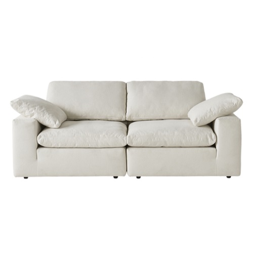 까사미아 캄포플러스 클래식 패브릭 소파 3인용