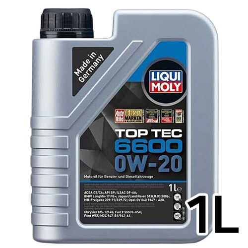 리퀴몰리  탑텍 6600 0W20 1L 코리아 판매점 PN21410