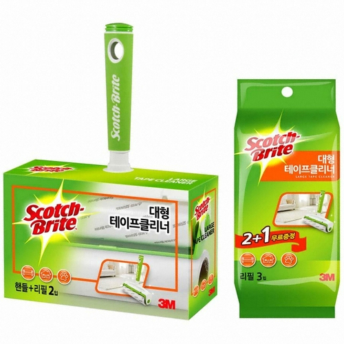 3M 스카치브라이트 대형 테이프클리너