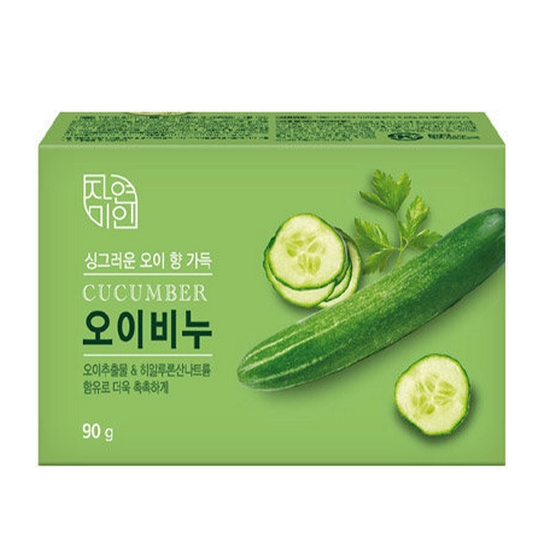 무궁화 자연미인 오이 비누 90g