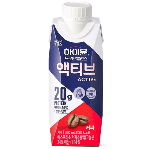 일동후디스 하이뮨 프로틴 밸런스 액티브 커피 250ml