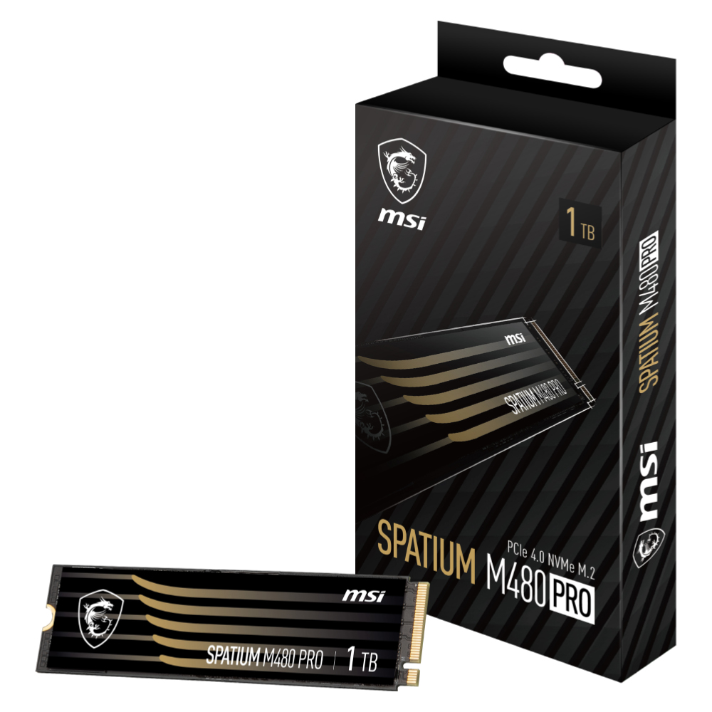MSI  SPATIUM M480 PRO M.2 NVMe
