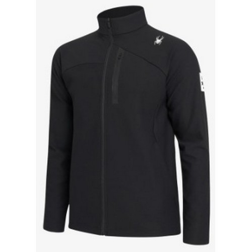 스파이더  공용 유로스포츠 플리스 본딩 세트 집업 SPHWCNFT221UBLK