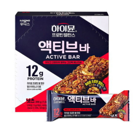 일동후디스  하이뮨 액티브 바 50g 6입