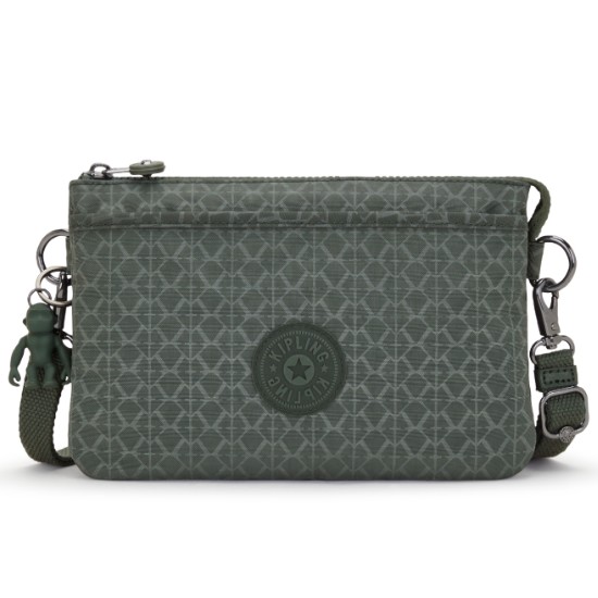 키플링 아코디언백 미니 핸드폰백 크로스백 리리 사인 그린 엠브_KNCBS15 SGRE