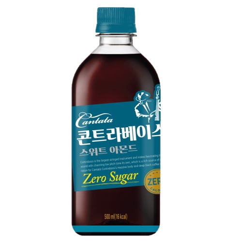 롯데칠성음료 칸타타 콘트라베이스 스위트아몬드 500ml