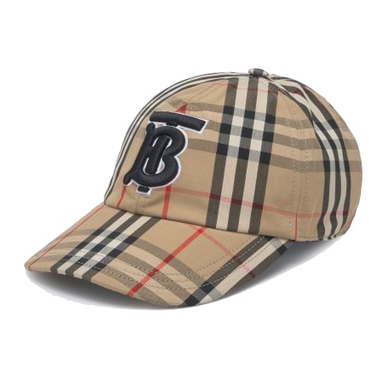 버버리 윌리엄 TB 로고 볼캡_8068032