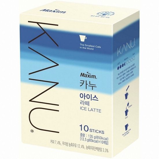 동서식품 카누 아이스 라떼 10개입