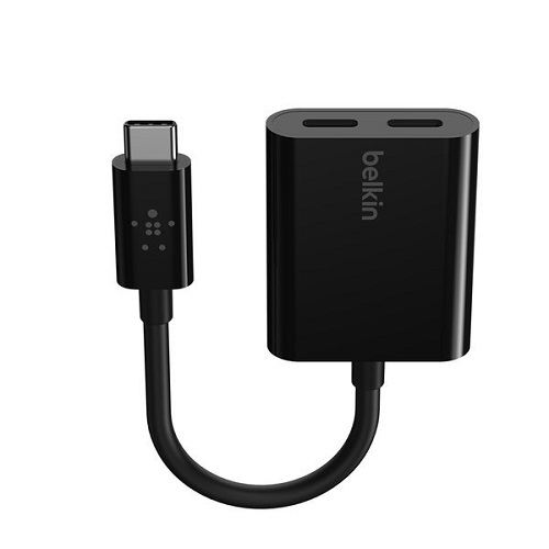 벨킨  F7U081bt Type C to C 듀얼 어댑터