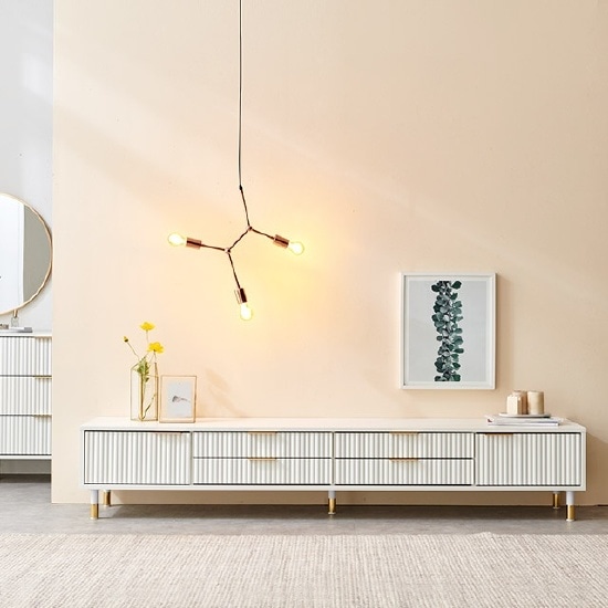 헤이몰리 앤의 시크릿 거실 비비 템바보드 거실장 2100