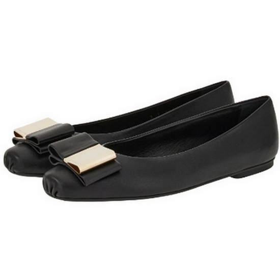 페라가모 더블 보우 발레 플랫 763167