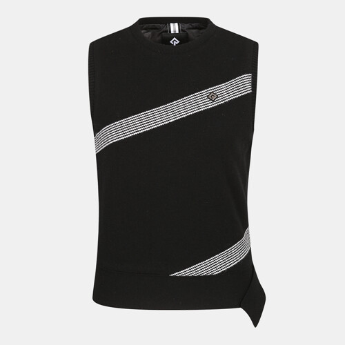 레노마골프  여성 등판 더블 퀼팅 방풍 구스 다운 니트 베스트 RWSVL8252-199 43127_5008960565