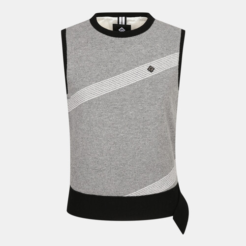 레노마골프 여성 등판 더블 퀼팅 방풍 구스 다운 니트 베스트 RWSVL8252-197 43127_5008960566