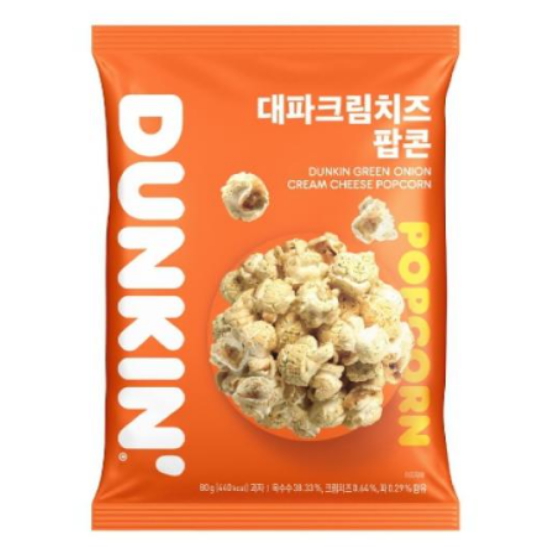 던킨  대파 크림치즈 팝콘 80g