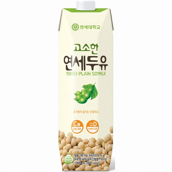 연세두유 플레인 1L 12개 /고소한두유