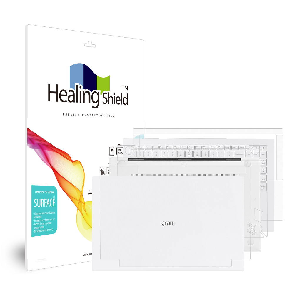 폰트리 힐링쉴드 LG전자 2021 그램15 15Z90P 15ZD90P 무광 외부보호필름