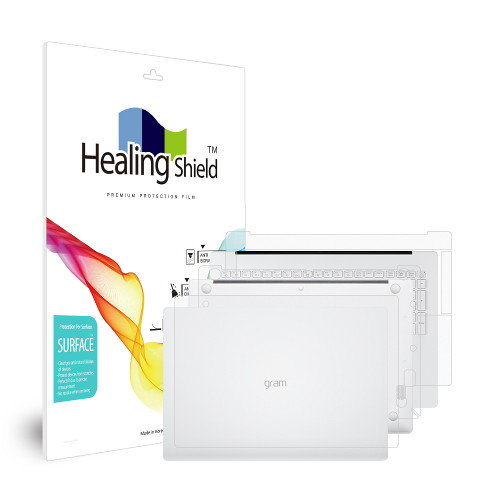 폰트리 힐링쉴드 LG전자 2021 그램17 17Z95N 17ZD95N 무광 외부보호필름