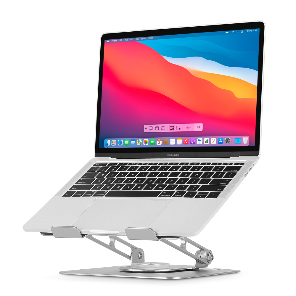 레벤트  NC360 회전 알루미늄 노트북 거치대