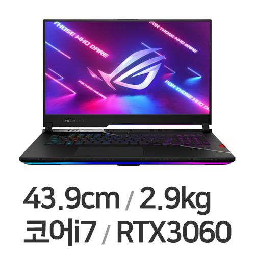 ASUS ROG SCAR 17 G733ZM-LL035 WIN11 24GB램