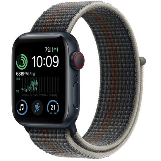 Apple  워치 SE 2세대 40mm 미드나이트 알루미늄