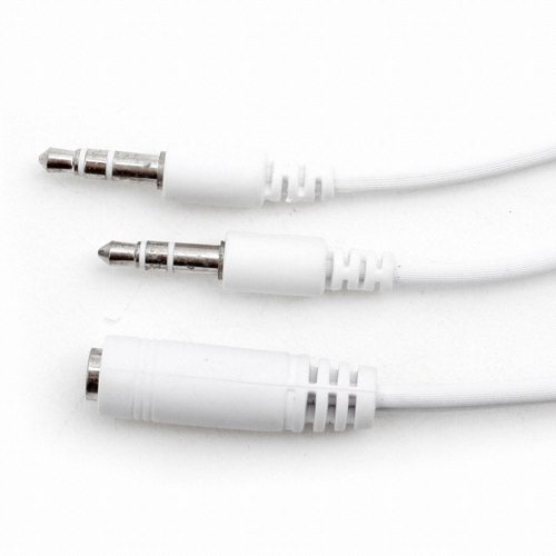 라이트컴 Coms 아이폰 4극 연장 Y형 케이블 NA850