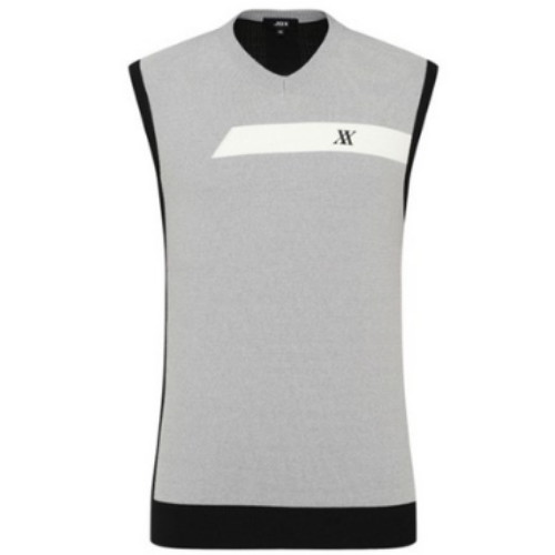 JDX골프 JDX 앞뒤 컬러 브이넥 베스트 X2SVU1373MG