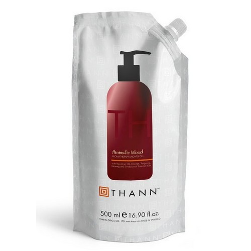 THANN 탄 아로마틱 우드 샤워젤 리필용 500ml