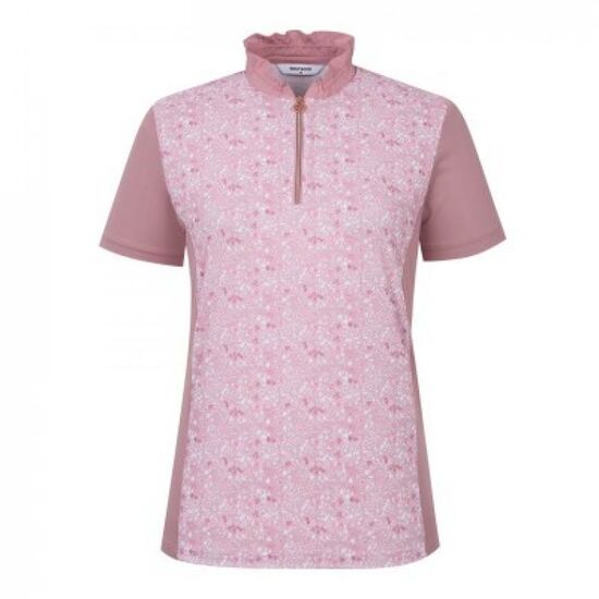 웨스트우드 메쉬프린트반팔 집업티 WN2WTTS366