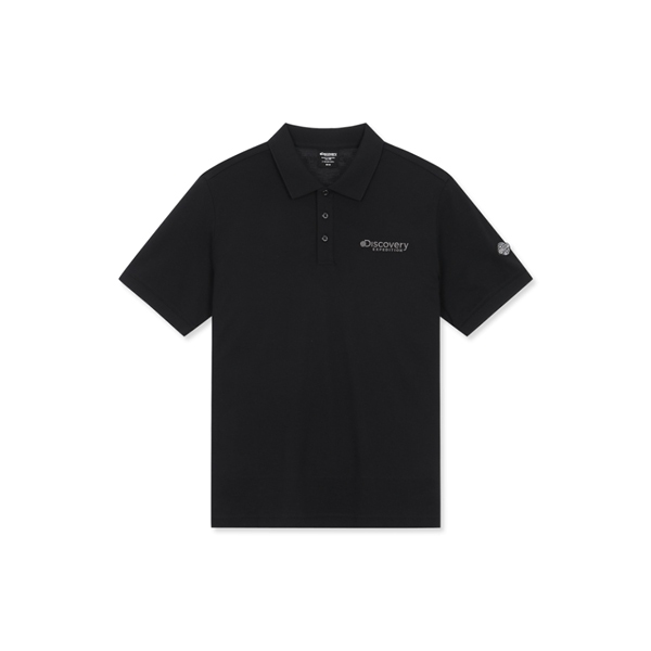 디스커버리익스페디션  베스트 기능성 반팔티 카라티셔츠 소매와펜 DMTS51033-BKS