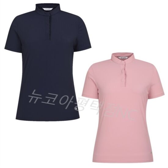 웨스트우드 베이직 반팔 집업티셔츠 WN2WTTS364