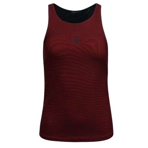 스파이더 트레이닝 슬리브리스 탑 SPHPCNSL252WRED