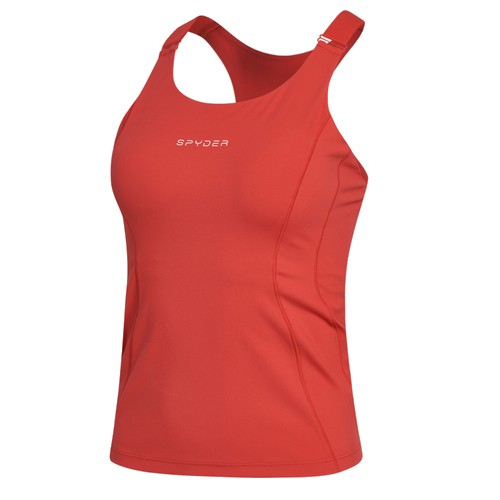 스파이더 트레이닝 컬러 탑 SPHPCNSL251WRED