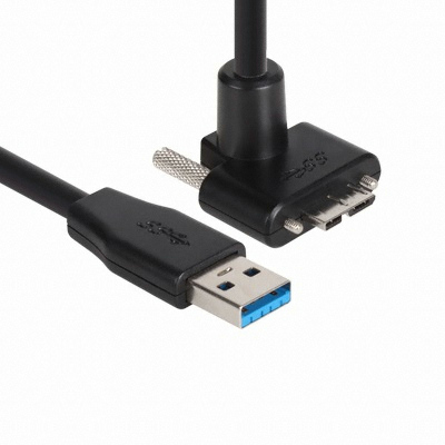 강원전자 NETmate USB3.0 AM-MicroB(위쪽 꺾임) 케이블