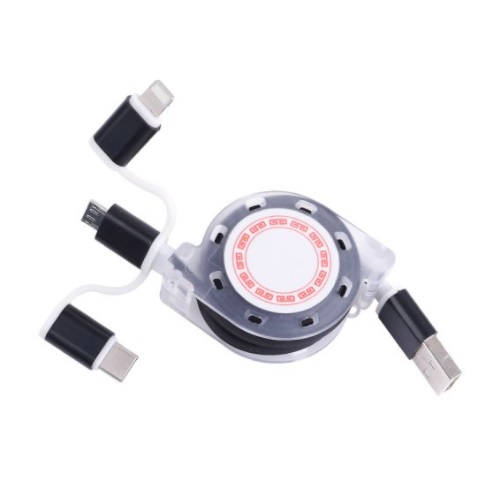 라이트컴 Coms 3in1 자동감김 케이블 BB