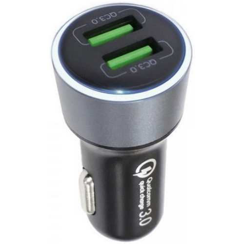 쿠팡 홈플래닛 퀄컴 QC3.0 차량용 시거잭 고속충전기 FP6601Q-2