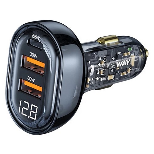 티에프엔아이엔씨 코드웨이 125W 3포트 트리플 초고속 차량용 충전기