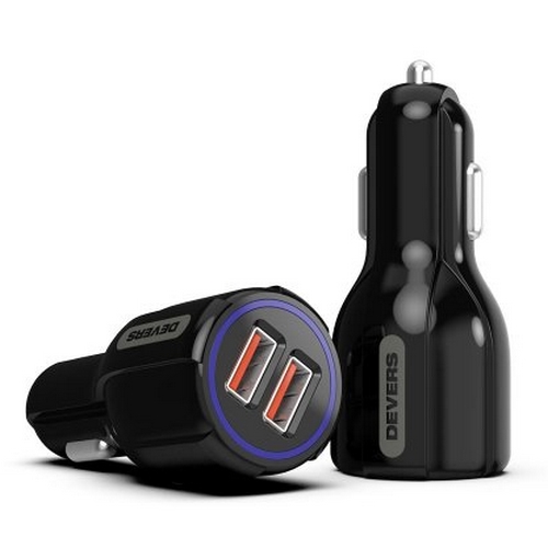 디버스  오토블랙 퀄컴 3.0 차량용 시거잭 충전기 DVS-OTBQ-D2