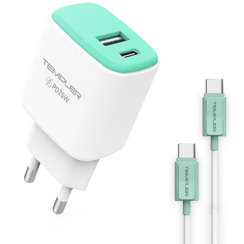 지스타코리아 TEMPLER PD 25W 2포트 충전기 TEM-H22-P25U2