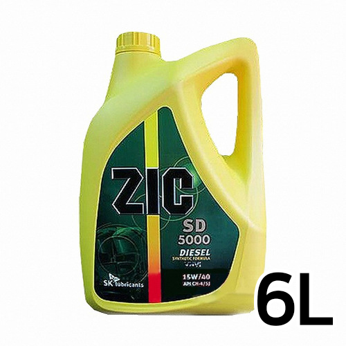 SK엔무브 ZIC SD5000 골드 15W40 6L