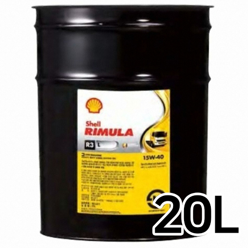 쉘  리무라 R3 L 15W40 20L