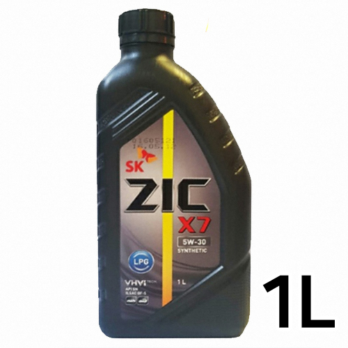 SK엔무브 ZIC X7 LPG 5W30 1L 12개