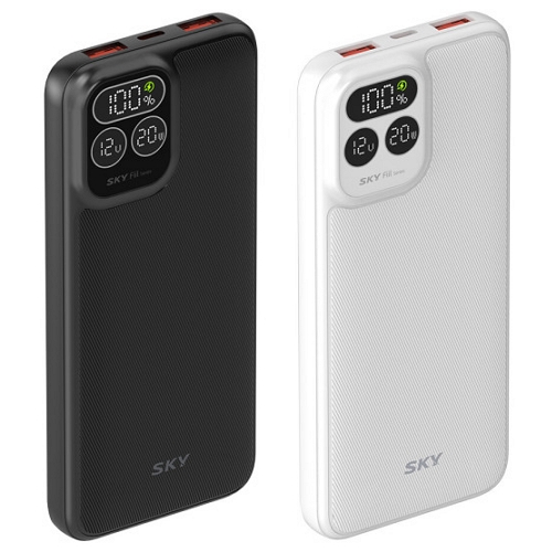 스카이랩 스카이 필 PD 22.5W LCD 디스플레이 보조배터리 SKY-PD10 10000mAh