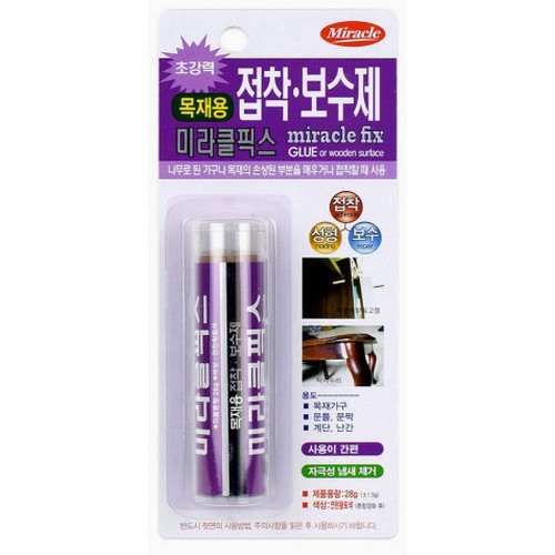 AME코리아  미라클픽스 목재용 28g