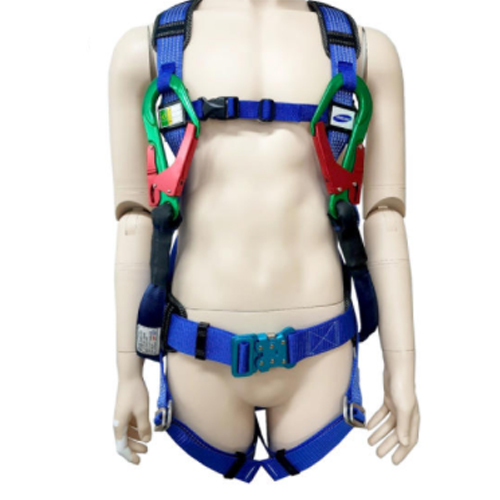 다스바  하늘색 원터치 허리 버클 오반사 더블 DAWH-251Y-1