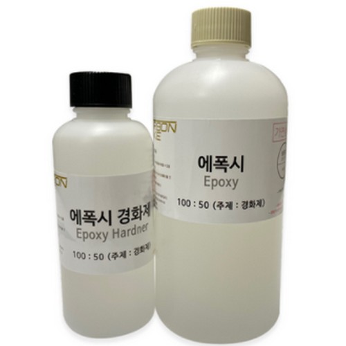  카본메이크 에폭시 수지 주제 400g + 경화제 200g 1세트