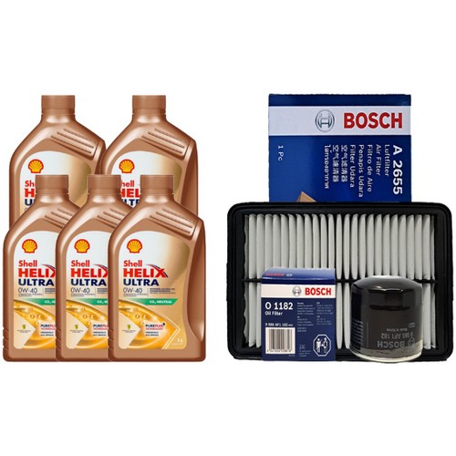 쉘  힐릭스 울트라 SP 0W40 5L + 보쉬필터 기아 셀토스 SP2 1.6 가솔린 터보