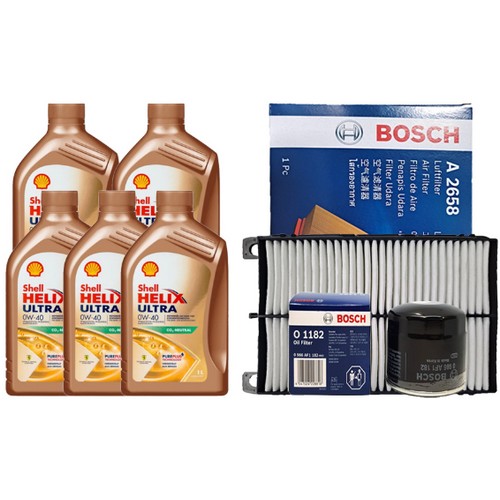 쉘  힐릭스 울트라 SP 0W40 5L + 보쉬필터 기아 올뉴 K7 YG 2.4 가솔린