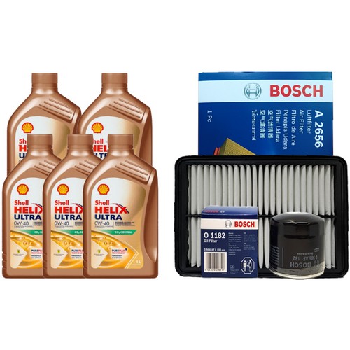 쉘  힐릭스 울트라 SP 0W40 5L + 보쉬필터 현대 그랜저HG 2.4 가솔린